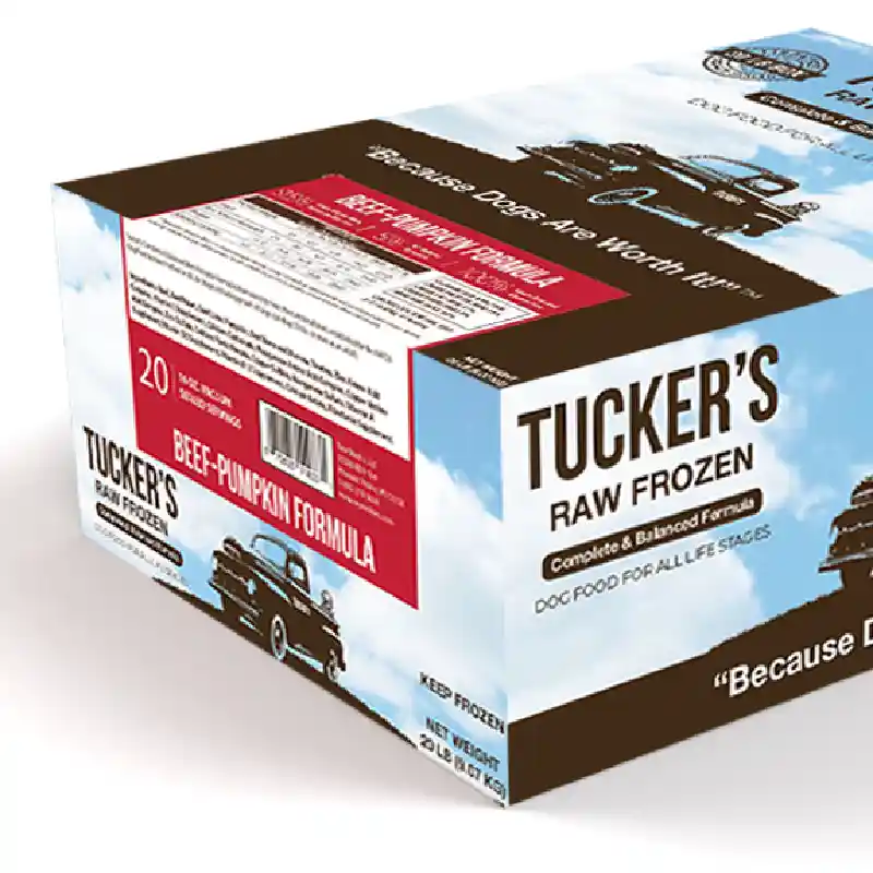 Tucker's Frozen Beef/Pumpkin 20#