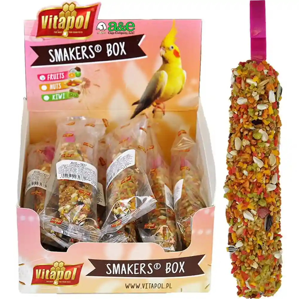 A&E Smakers Treat Stick Cockatiel