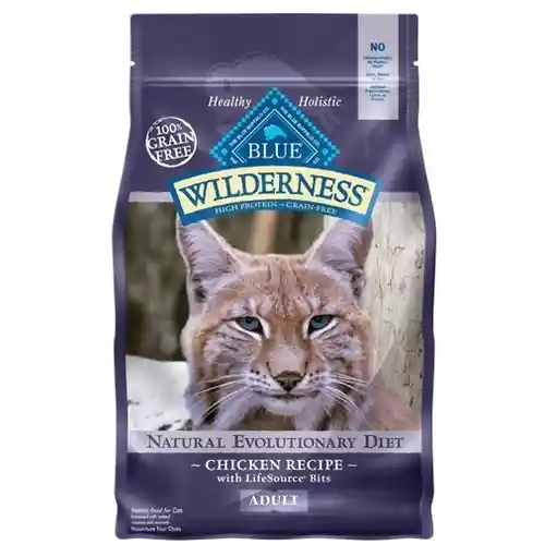 Blue Buffalo Wilderness Chicken Recipe Grain-free Dry Cat Food 6-lb
