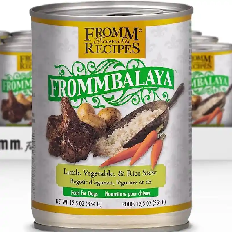 Fromm Dog Can Frommbalaya Lamb, Veg & Rice Stew 12.5-oz