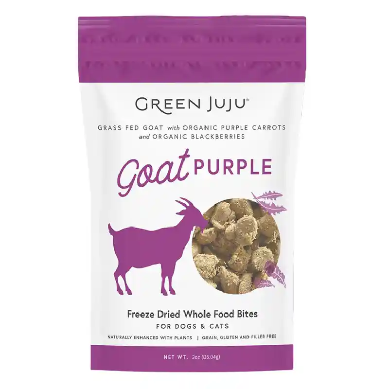 Green Juju Dog Cat Topper Goat Purple Fd 3oz 12=cs