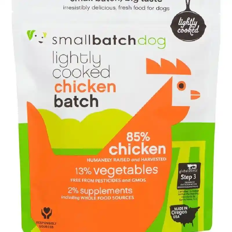 Smallbatch Dog Lightly Cooked Chicken Sliders 5 #