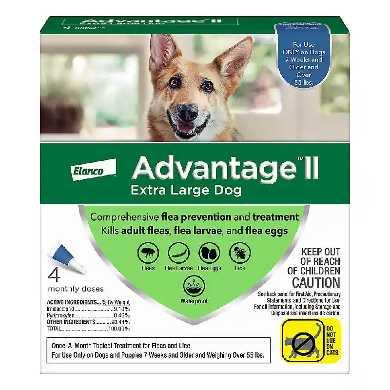 Advantage Ii Extra Large >55lb 4 Pack