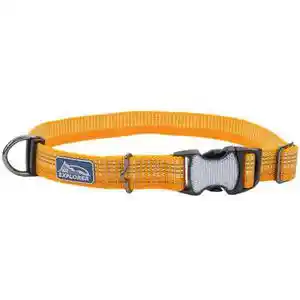 Brights Reflective Adjustable Dog Collar Desert Med 1 X 12-18-in