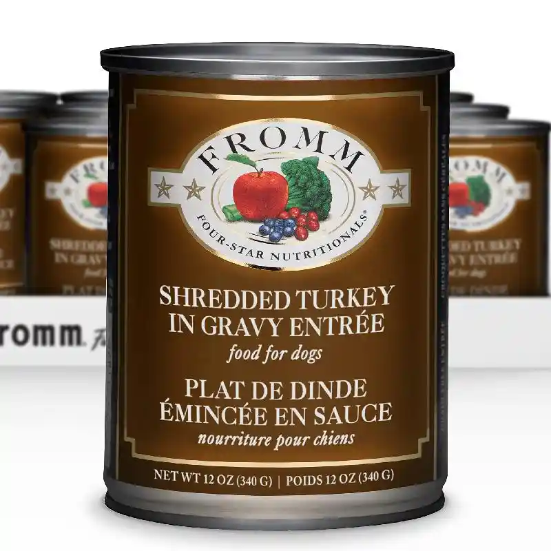 Fromm 4-star Gf Shredded Turkey Gravy Entree 12-oz