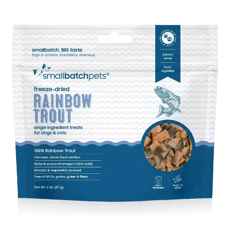 Small Batch Fd Treat Rainbow Trout 2 Oz