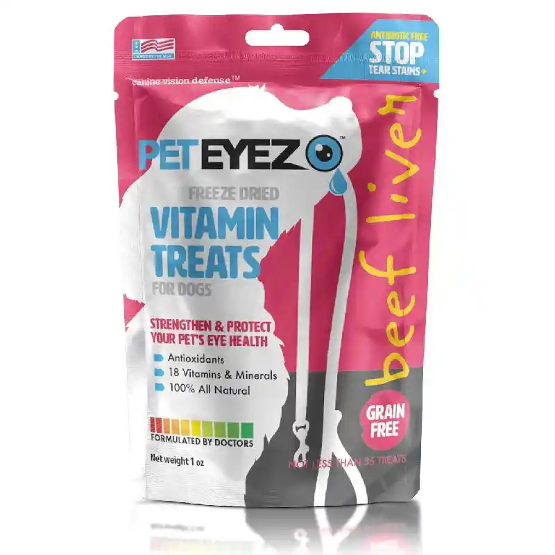 Pet Eyez Vitamin Treats FD Beef Liver