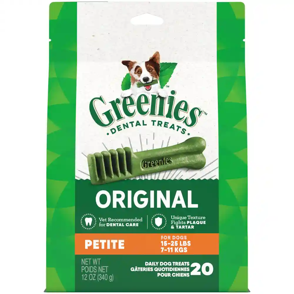 Original Petite Dental Dog Chews - 12oz