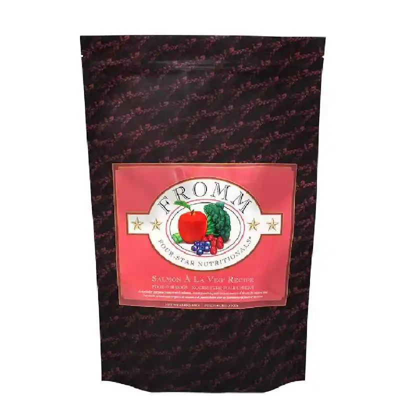 Fromm - Four Star - Salmon A La Veg - Dry Dog Food - 4 Lb.
