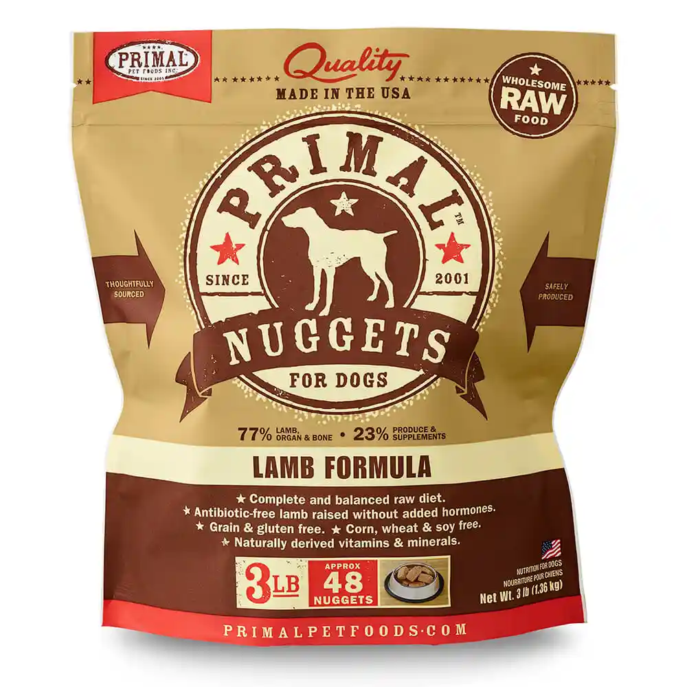Primal Lamb Nuggets 3#
