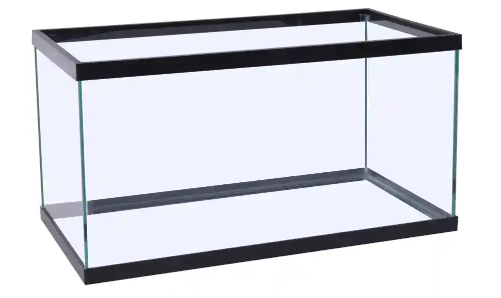 Standard Rectangular Aquarium Tank Black 29 Gallon