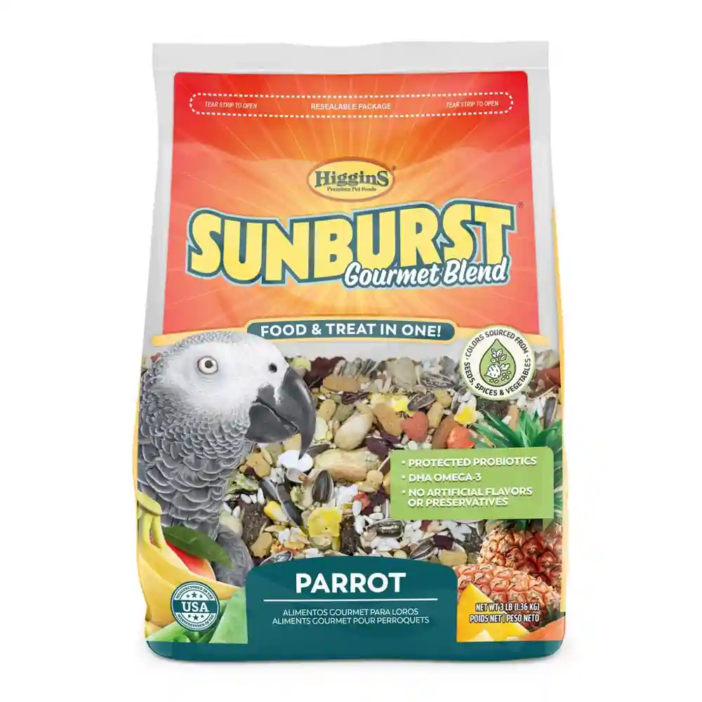 Sunburst Parrot Food 3 lb