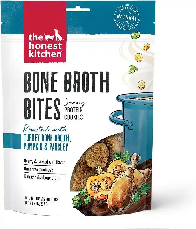 THK Bone Broth Bites Trky/Ppkn 8-oz