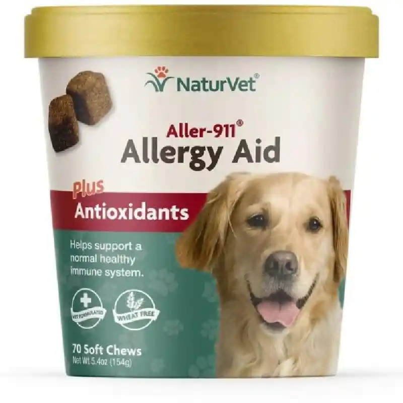 NaturVet Allergy Aid + 70 Ct