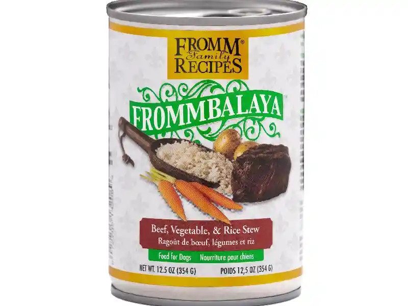 Fromm Dog Can Frommbalaya Bf, Veg & Rice Stew 12.5-oz
