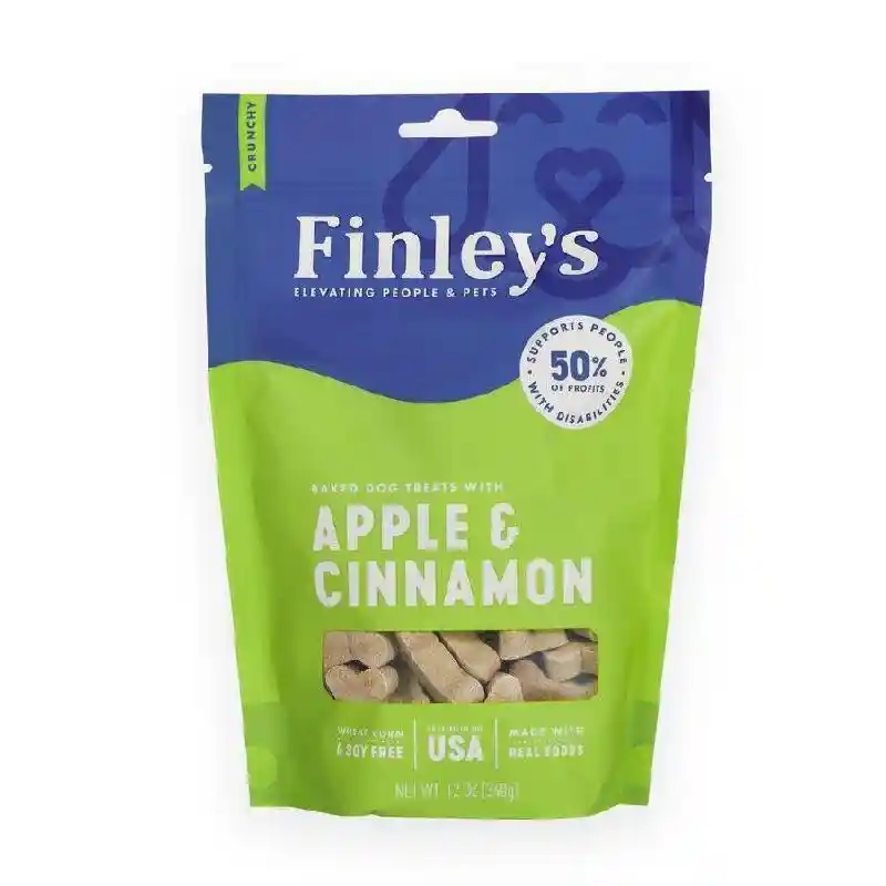 Finley's Crunchy Apple/cinnamon Biscuits 12-oz