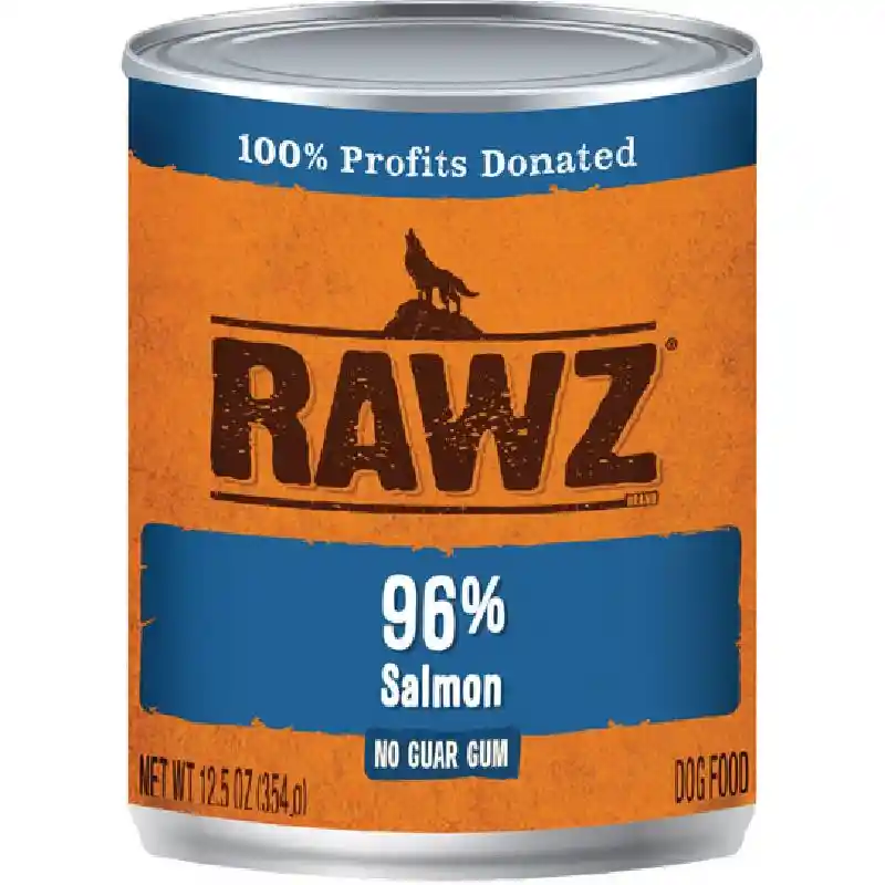 Rawz Dog Premium Food 96% Slmn 12.7-oz