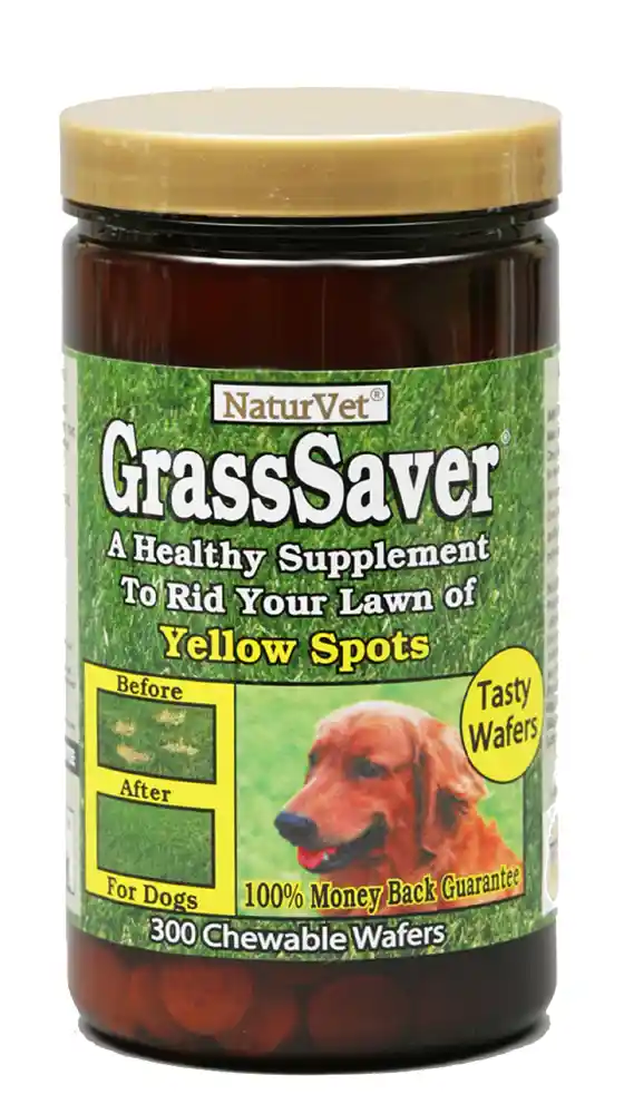 NaturVet GrassSaver Chew Wafers 300Ct