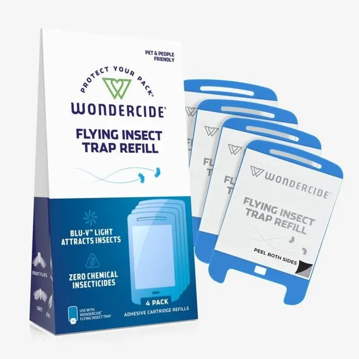 Wondercide Flying Insect Trap Light Cartridge Refills 4-pk
