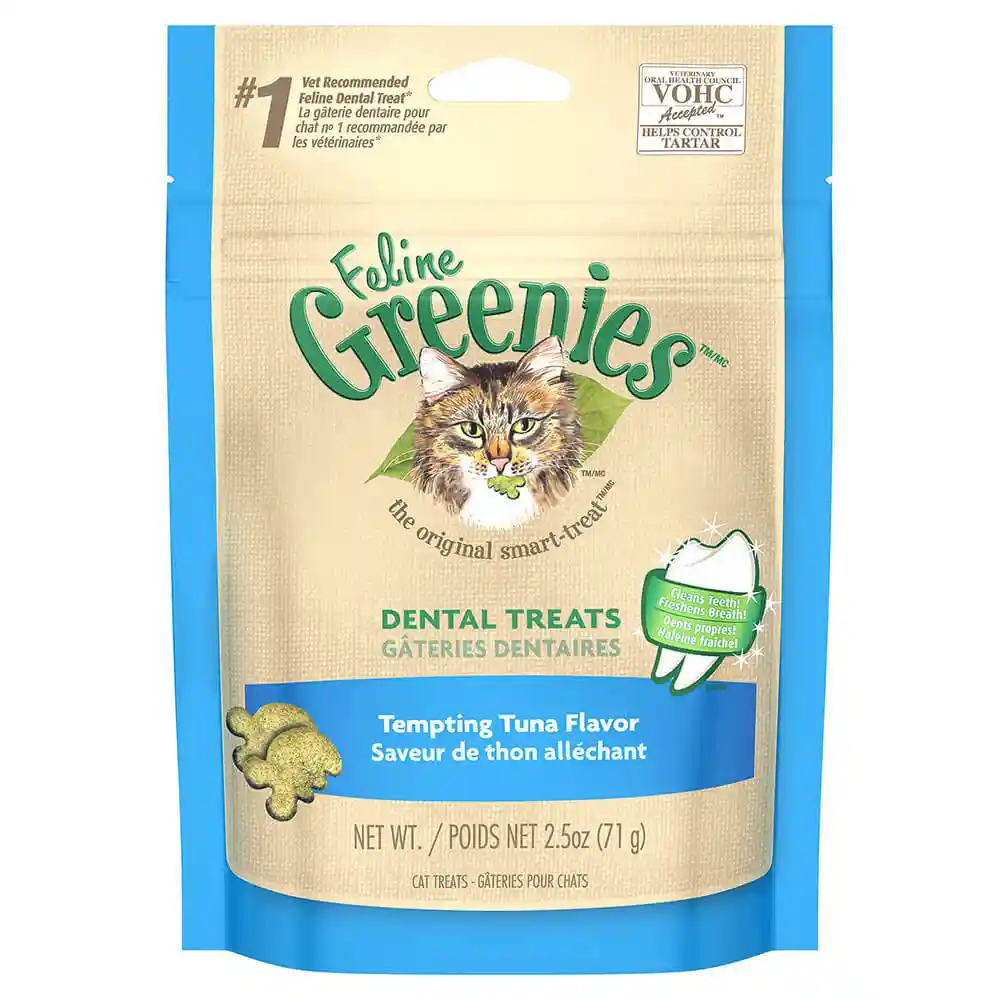 Adult Dental Care Tempting Tuna Cat Treats - 2oz Pouch
