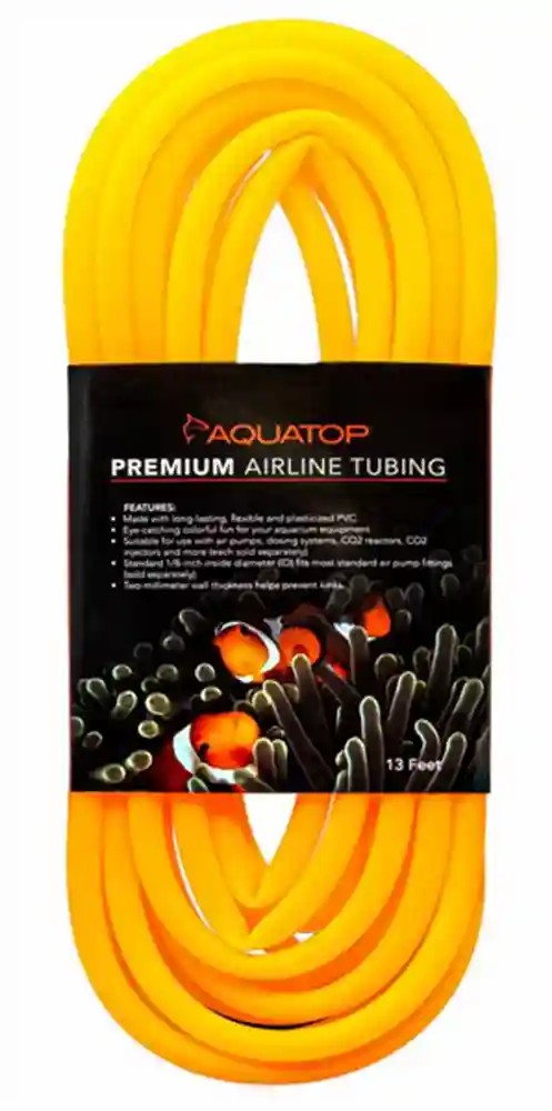 Airline Tubing Neon Orange 13 ft 1/8"