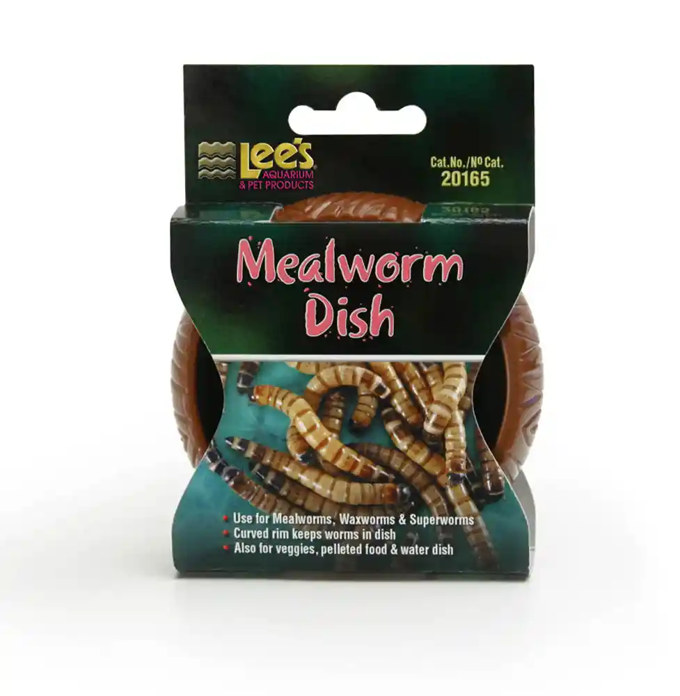 Mealworm Dish Reptiles 6"