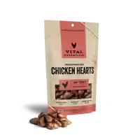 Freeze-dried Chicken Hearts Dog Treats - 3.75oz
