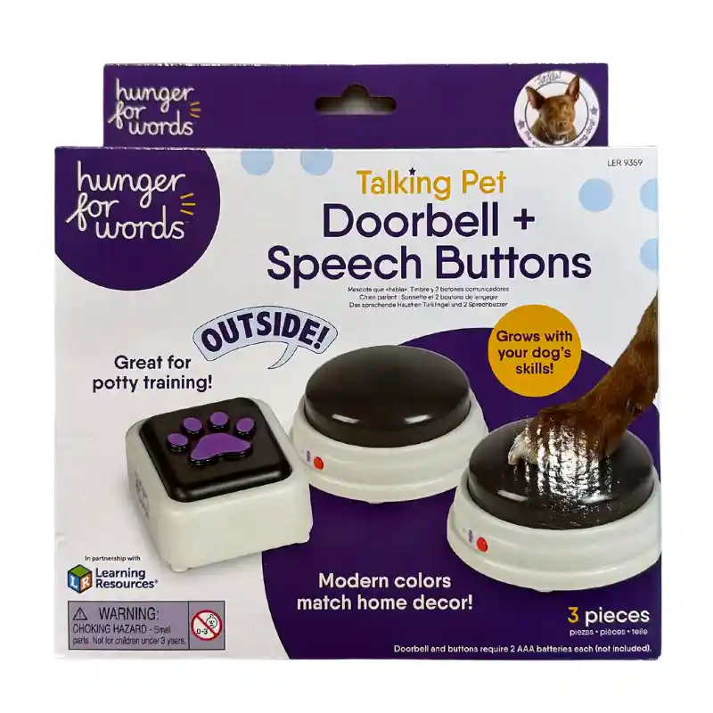 Hfw Dog Drbel Speech Buttn .86#