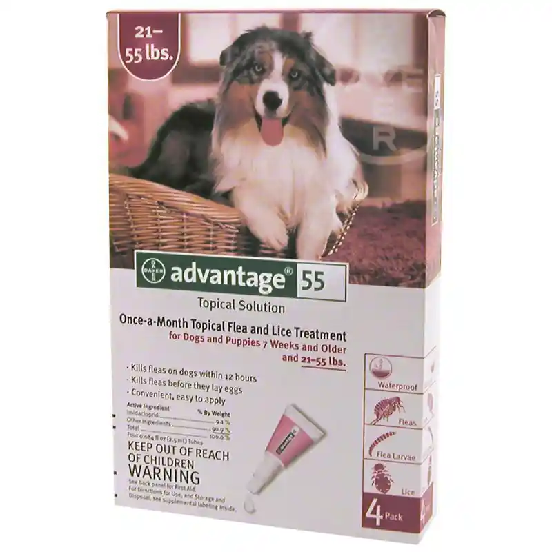 Advantage Ii Red 21-55lb 4 Pack