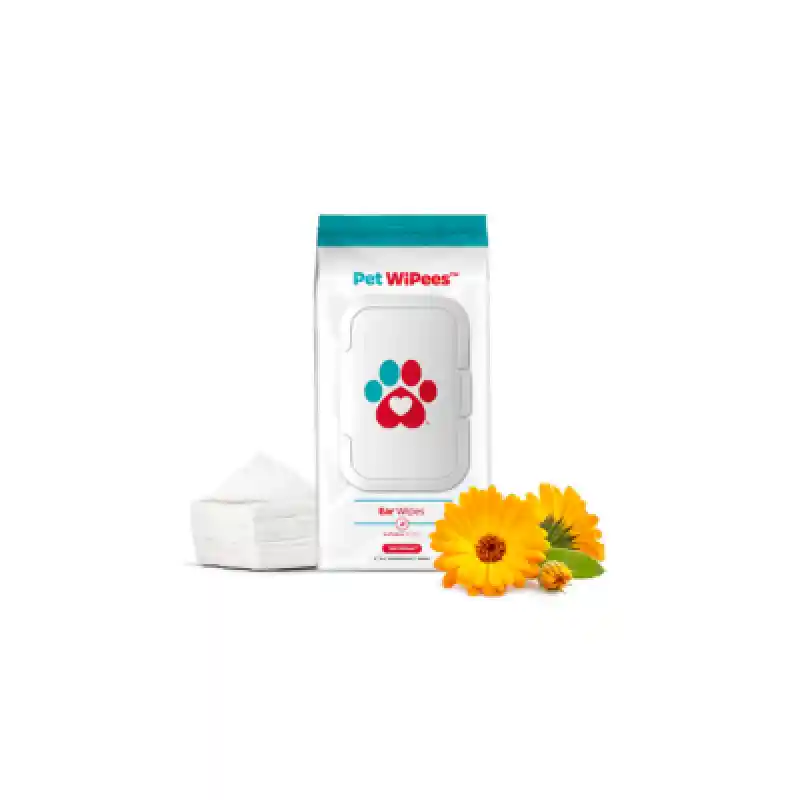 Pet Parents Wipees Ear Wipes Natural 100ct