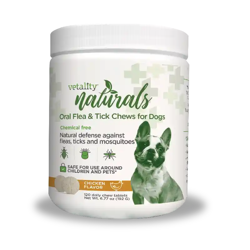 Natl Oral Flea & Tick Chews Dogs 120 ct