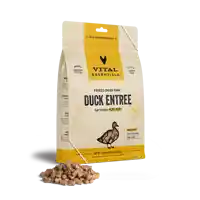 Freeze-dried Raw Duck Entree Cat Food Mini Nibs - 8oz