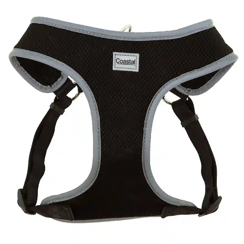 Comfort Soft Reflective Wrap Adjustable Dog - Black Sml 5/8" X 19" 23"