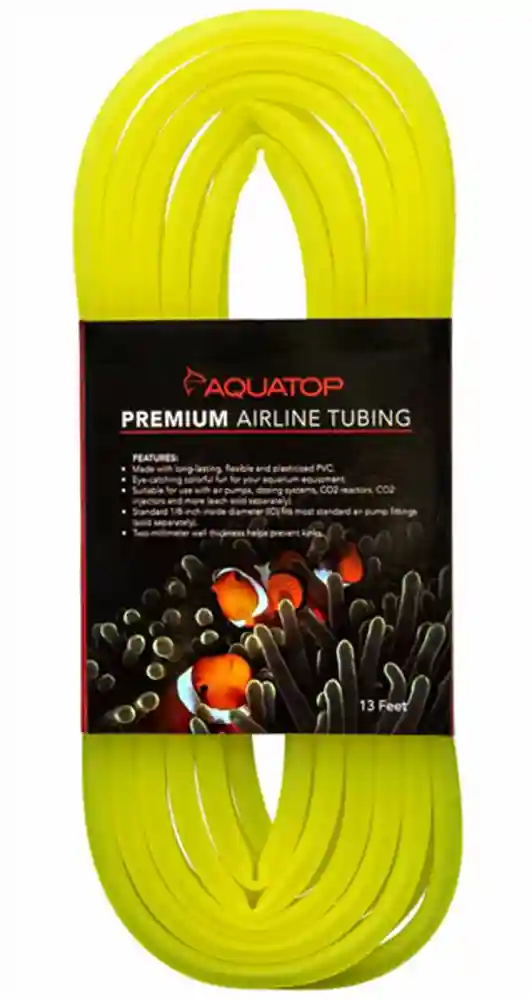 Airline Tubing Neon Yellow 13' 1/8"