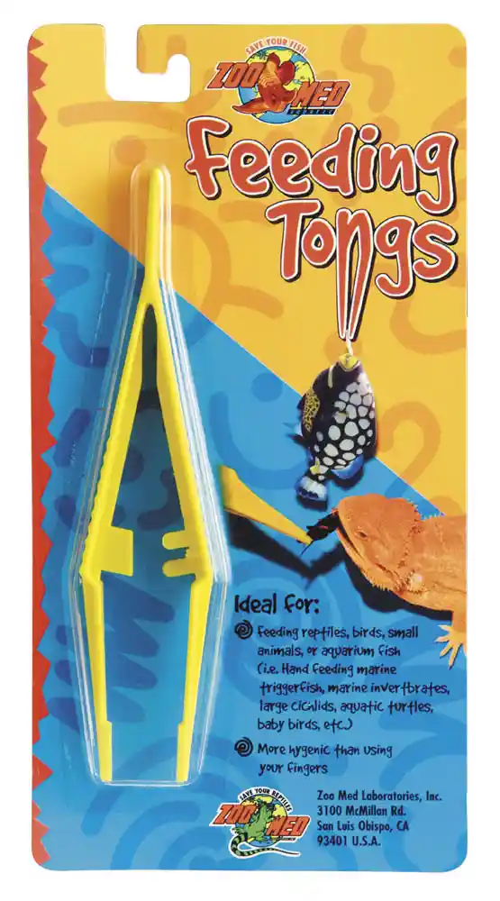 Zoomed Feeding Tongs 6"