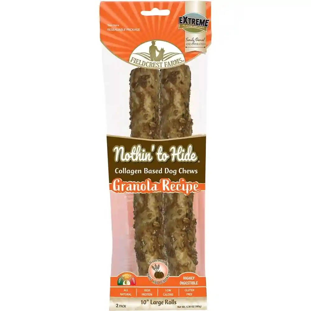 Nothin' To Hide Granola Roll 2 ct 10"