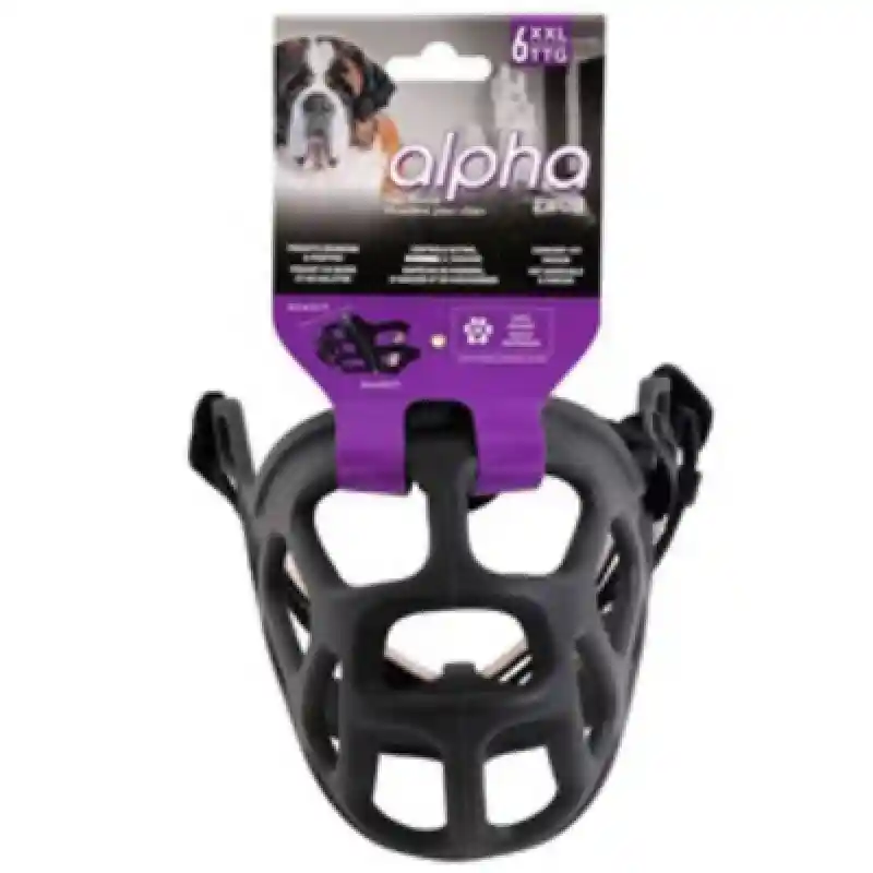 Zeus Tpr Muzzle, Black, Xxlarge