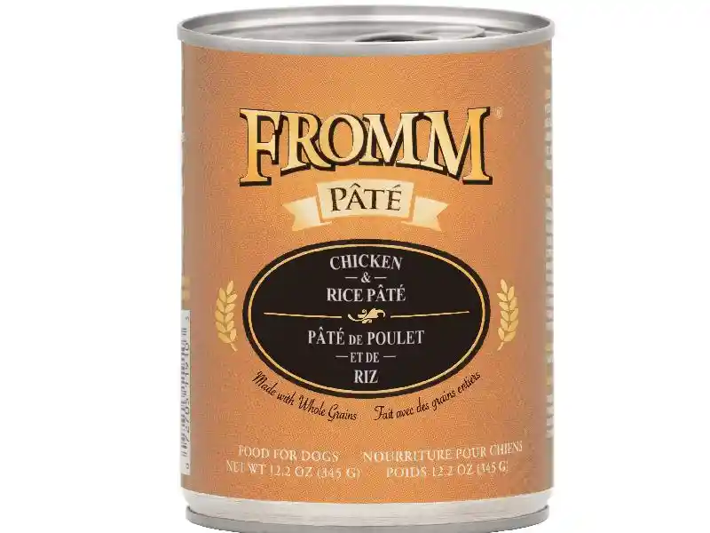 Fromm Gold Can Dog Chicken & Rice Pate 12.2 Oz