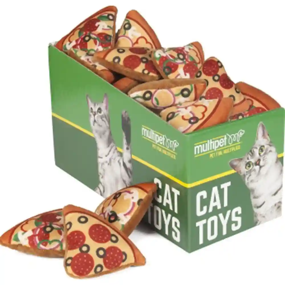 Multipet Pizza Catnip Cat Toy