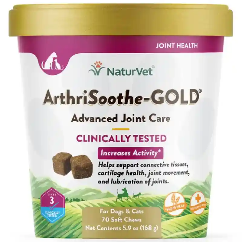 NaturVet Arthrisoothe Gold L3 70-ct