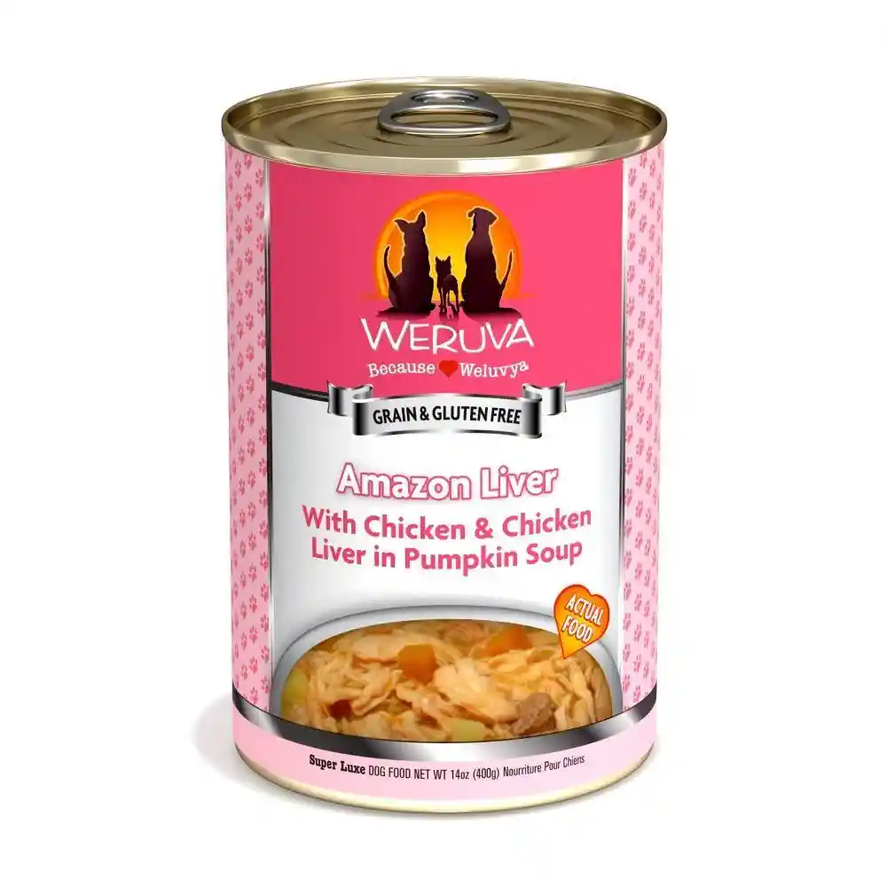 Amazon Liver Canned Dog Food 14-oz
