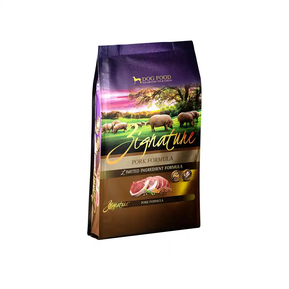 Limited Ingredient Formula Grain Free Pork Dry Dog Food 4-lb