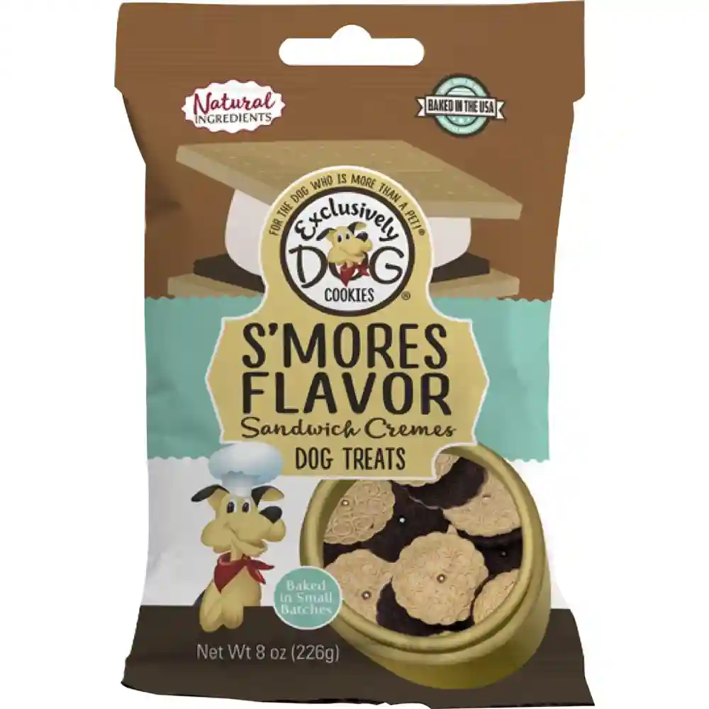 Exclusively Pet Smores Sandwich Cookie 8 Oz