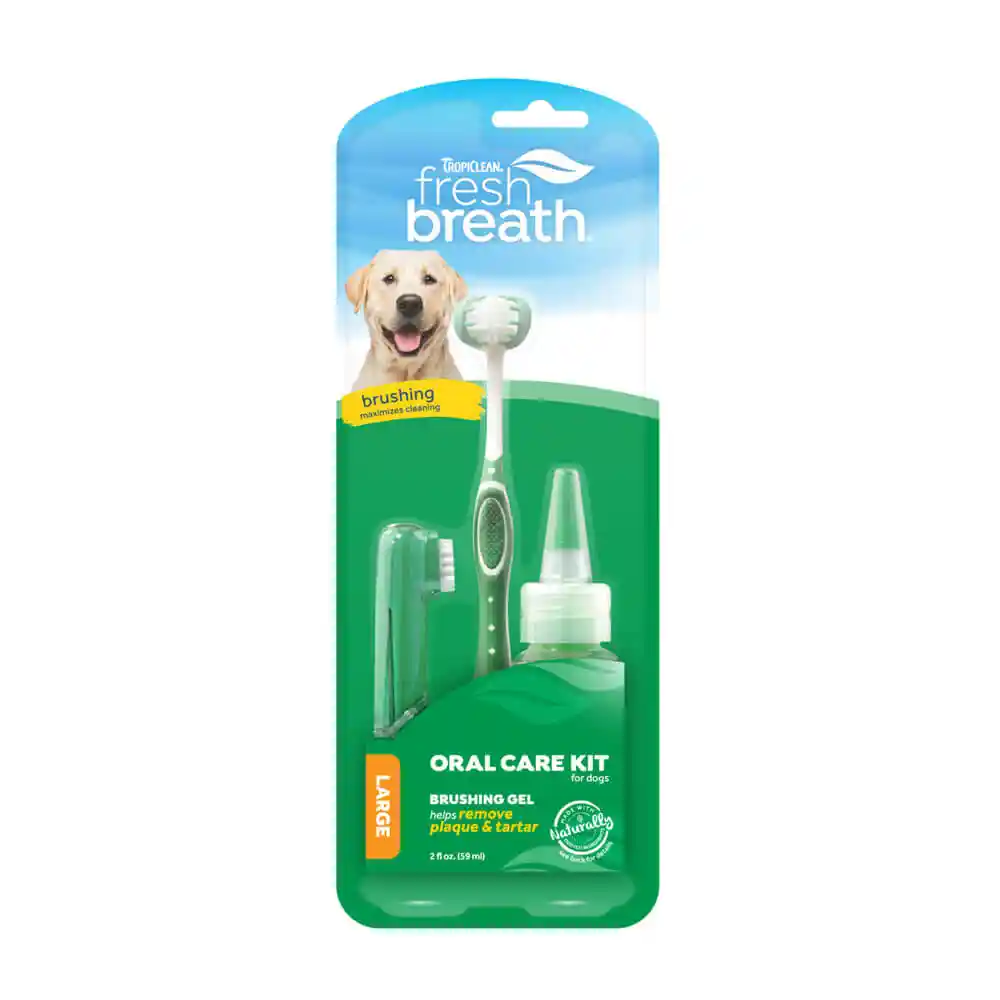 Tropiclean D Oral Care Kit Large Dog