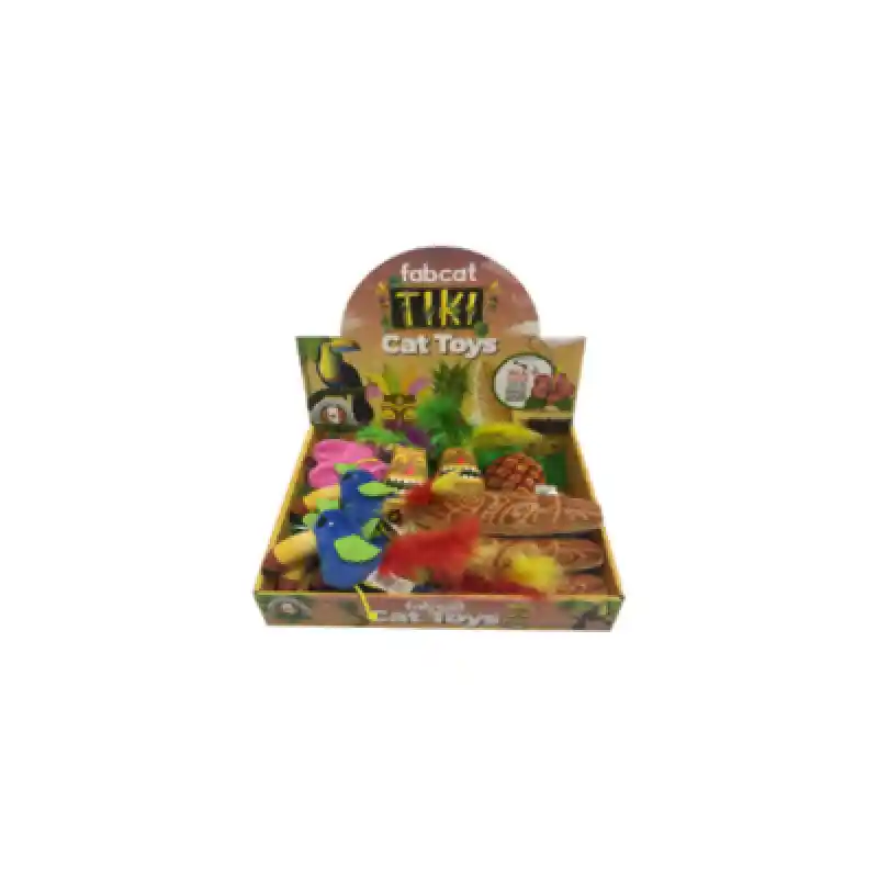 FABCAT TIKI CAT TOYS TIKI