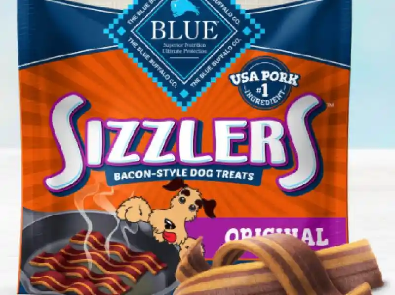 Blue Buffalo Bacon Sizzlers Pork 15 Oz