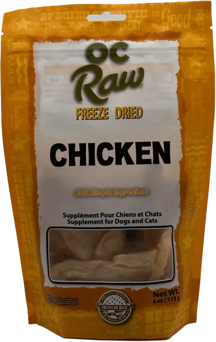 OC Raw FD Chicken 4 oz