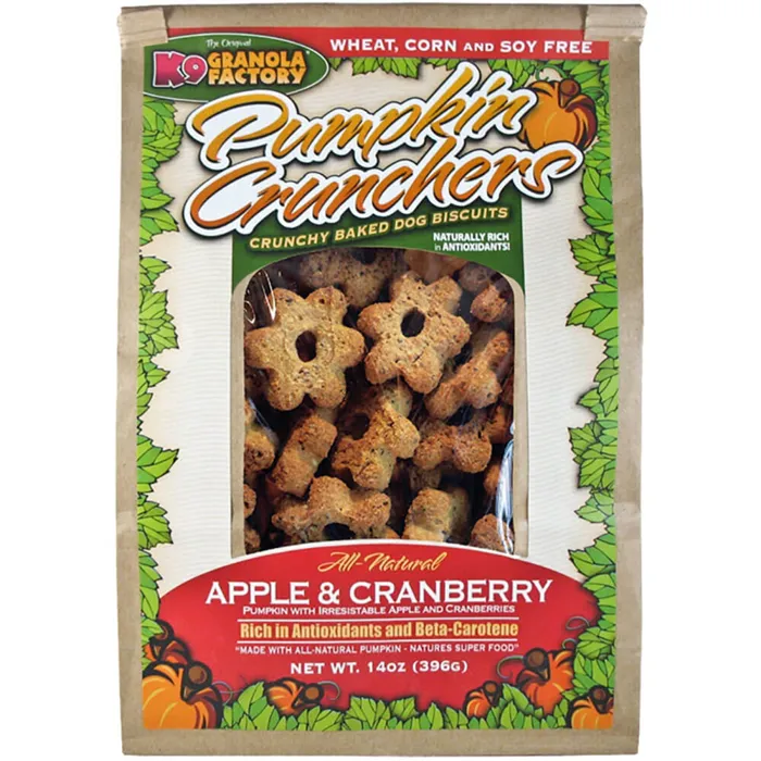 K9 Granola Pumpkin Cruncher Apple/Cran 14oz
