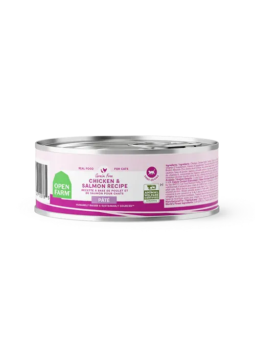 Open Farm Cat Chicken & Salmon Pate 5.3-oz