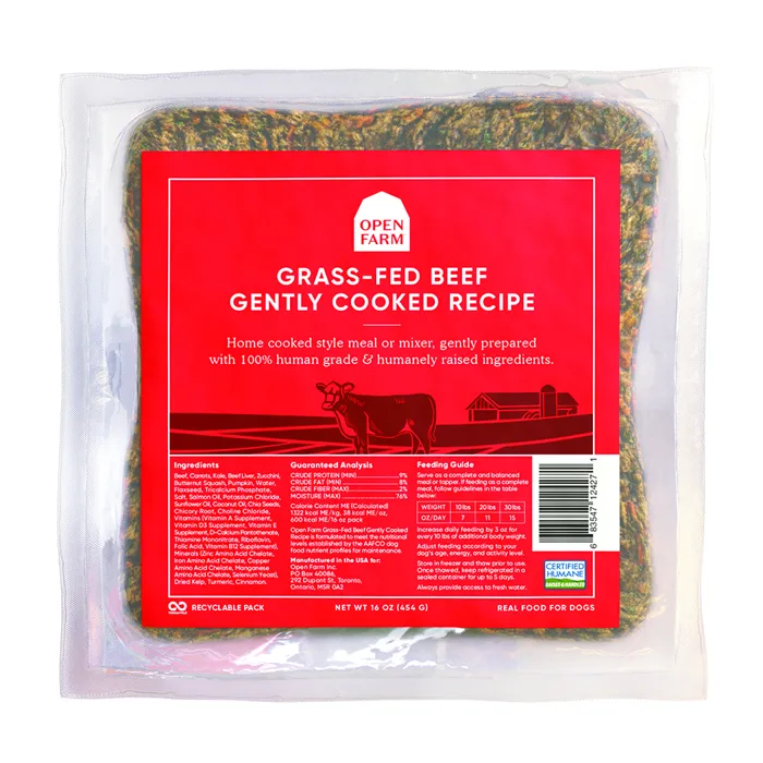 Open Farm Gently Cooked Beef 16-oz